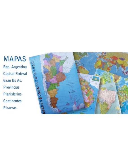 MAPA MURAL 95X130 SIMPLE VARIL - Codigo: 563100