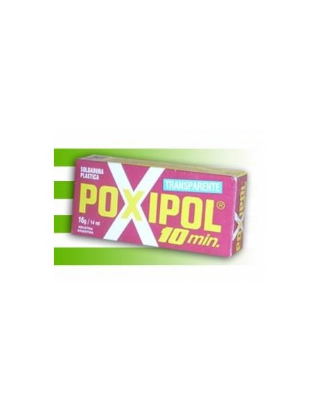 POXIPOL 10 MIN TRANSPARENTE - Codigo: 11453