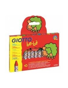 CRAYON PAX GIOTTO BEBE X10+sac - Codigo: 247120