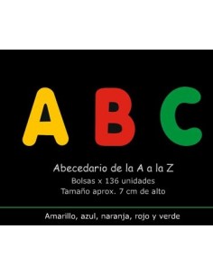 LETRAS CARTULINA X 136 PYP - Codigo: 947003 2
