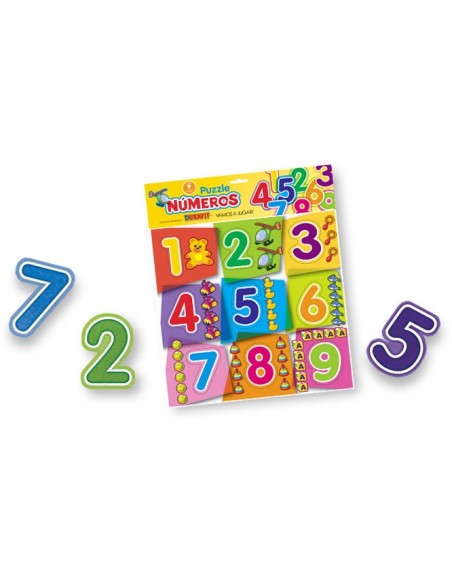 PUZZLE NUMEROS DVT 33X40 002 23 ENCAJE - Codigo: 18232