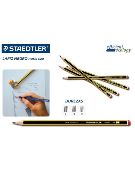 LAPIZ STAEDTLER NORIS X UN(12) - Codigo: 514767