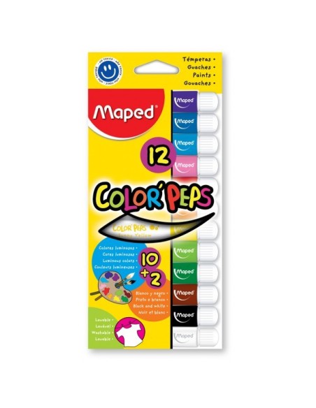 TEMPERA MAPED COLORPEPS X12 - Codigo: 952699