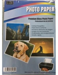 PAPEL FOTO REXON 180 GR X UN - Codigo: 714501 2