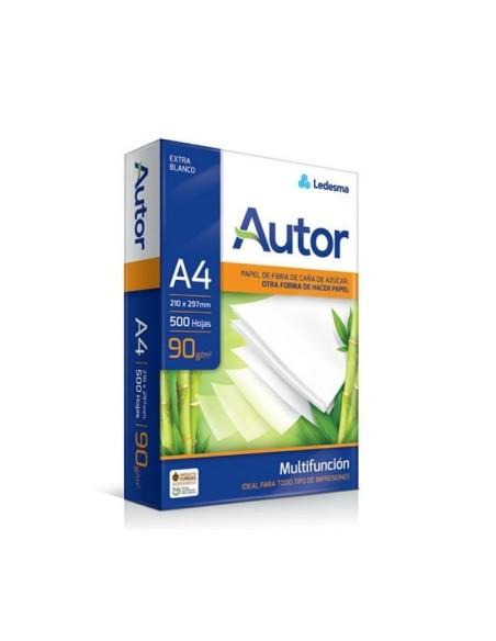 RESMA A4 LEDESMA 90 GR AUTOR - Codigo: 702816