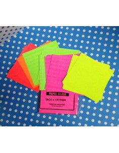 PAPEL GLASE FLUO X 100 1028 - Codigo: 707159 2