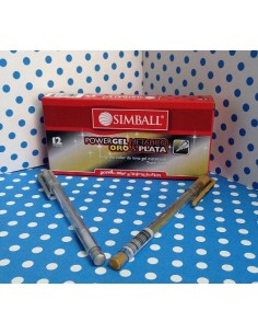 BOLIG GEL SIMBALL METAL X UNID - Codigo: 119345 2