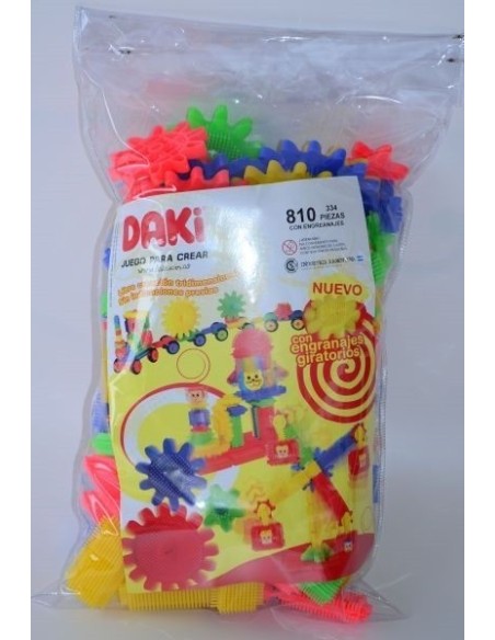 DAKI 810 334 PZAS C/ENGRANAJES - Codigo: 17710