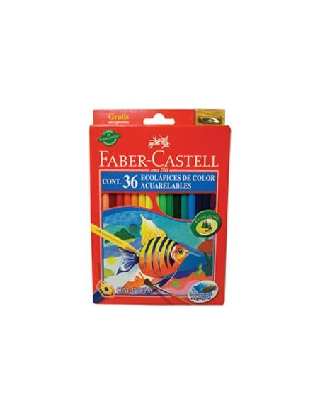 LAPIZ FABER ACUARELABLES x36 - Codigo: 514277