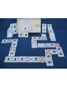 DOMINO NUMEROS Y FRUTAS DY104 - Codigo: 154104 2