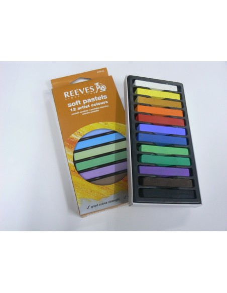 TIZA PASTEL REEVES X 12 UNID - Codigo: 941125