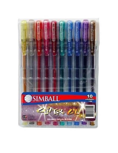 BOLIG GLITTER x10 SIMB/FILGO - Codigo: 119612
