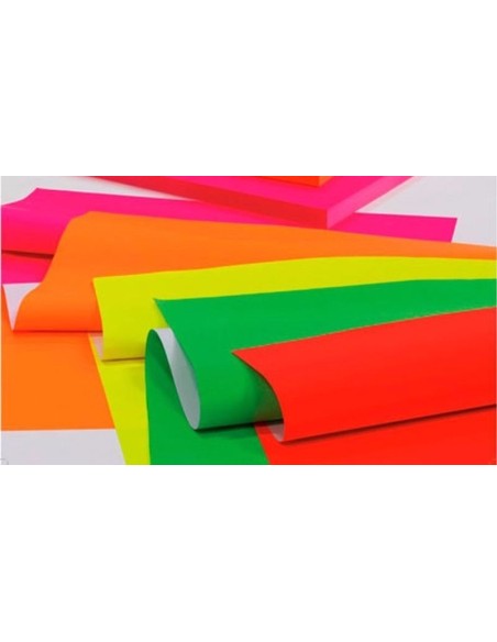 PAPEL AFICHE FLUO LUMA X UNID - Codigo: 682111