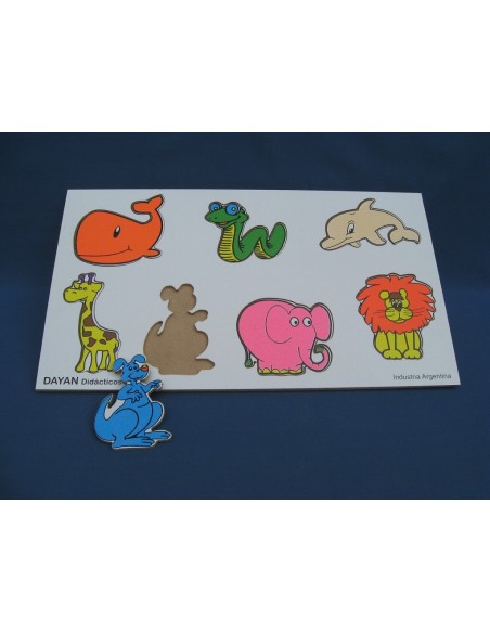 ENCAJE PLANO DY108 ANIMALES - Codigo: 154126