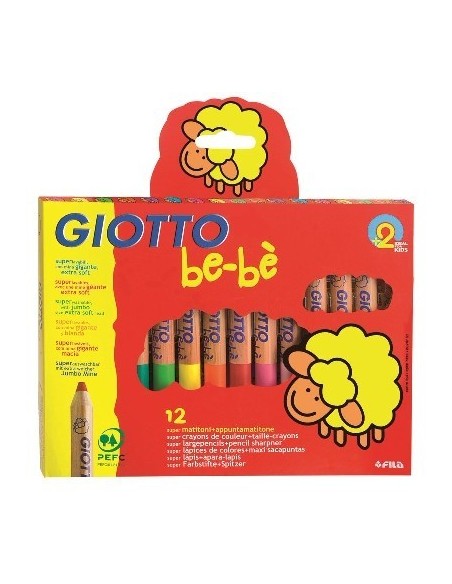LAPIZ PAX GIOTTO BEBE X 12 - Codigo: 514467