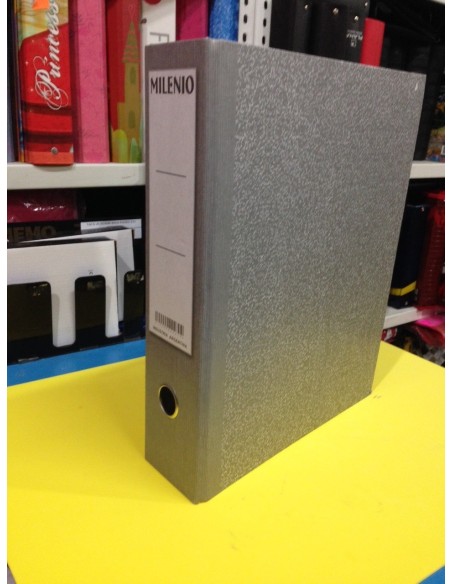 BIBLIORATO A4 LAN GRIS - Codigo: 115276