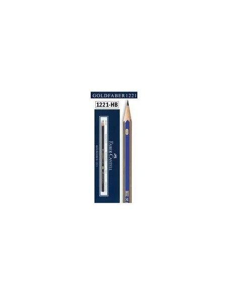 LAPIZ FABER GRAFITO 1221 GOLD - Codigo: 514221