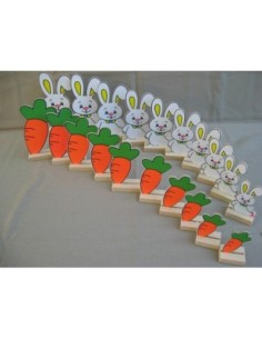 SERIACION C/BASE CONEJO DY47 - Codigo: 154047