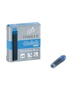 CARTUCHO PARKER AZ/NE X 6 MINI - Codigo: 182152