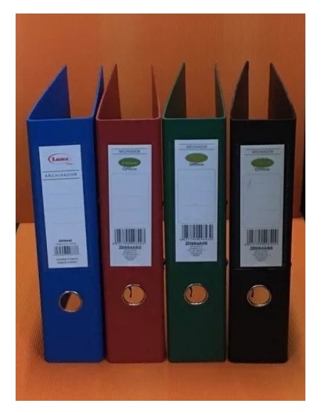 BIBLIORATO A4 COLOR EZCO/LAMA/MED - Codigo: 115485
