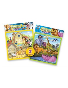 PUZZLE GJA/ZOO DOBLE X25 61/06 DVT - Codigo: 16297