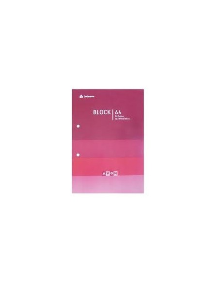 BLOCK AVON A4 CUADRO X 80 PERF - Codigo: 117400