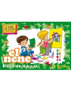 BLOCK EL NENE COLOR N.6 x24 - Codigo: 117112