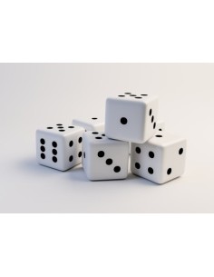 DADOS BLANCOS/COLOR X 1 2461 - Codigo: 17577 2