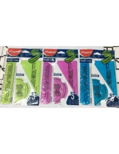 SET GEOMETRIA MAPED TWIST FLEX 3PZAS - Codigo: 975622 2