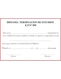 DIPLOMA EGRESADO EP - Codigo: 730101 2