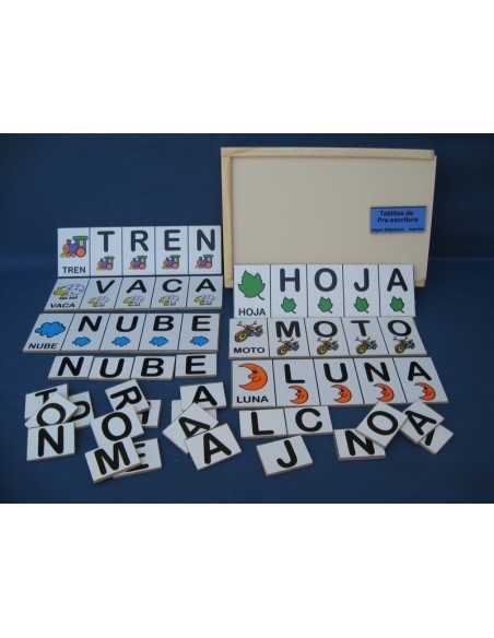 TABLITA DE PREESCRITURA DY98 - Codigo: 154798