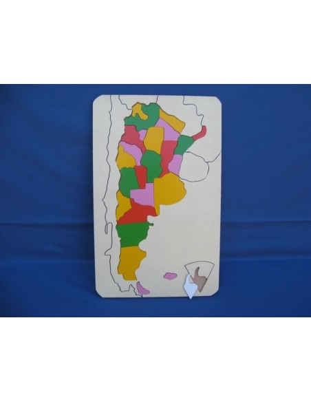 ENCAJE MAPA ARGENTINA DY33 - Codigo: 154033