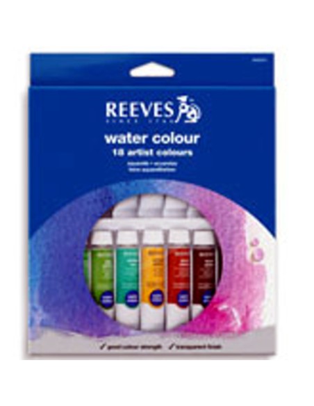 ACUARELA POMO X18 UNID REEVES - Codigo: 35132