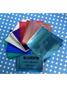 PAPEL GLASE METAL X 100 1028 - Codigo: 707158