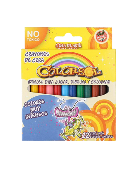 CERAS COLORSOL ALBA X 12 - Codigo: 247312