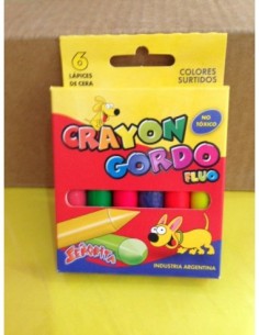 CERAS STA JUMBO FLUO X 6 - Codigo: 247612