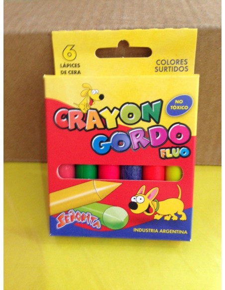 CERAS STA JUMBO FLUO X 6 - Codigo: 247612