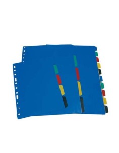 SEPARADOR A4 PLAST RIDEO 10 POSICIONES - Codigo: 873203