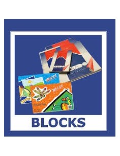 BLOCK DIB 1028 N.6 BLANCO X 20 - Codigo: 117086