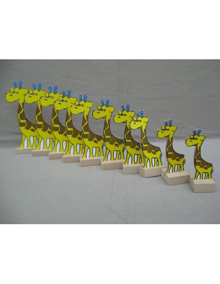 SERIACION C/BASE JIRAFA DY50 - Codigo: 154050