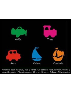 FORMAS CARTULINA TRANSPORTEX50 - Codigo: 947051