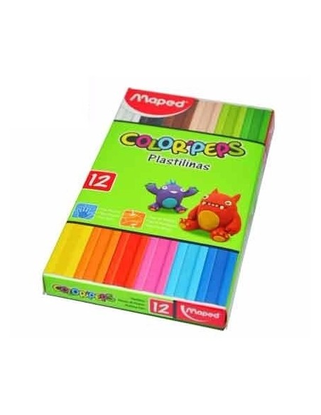 PLASTILINA MAPED X 12 COLORES - Codigo: 771924
