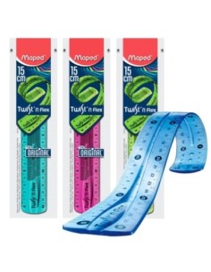 REGLA MAPED TWIST FLEX 15CM - Codigo: 806631 2