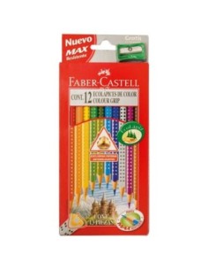 LAPIZ FABER COLOR X 12 C/GRIP - Codigo: 514172 2