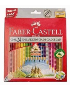 LAPIZ FABER COLOR X 24 C/GRIP - Codigo: 514174 2