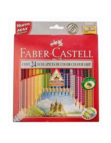 LAPIZ FABER COLOR X 24 C/GRIP - Codigo: 514174
