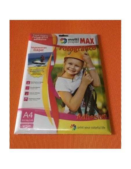 PAPEL FOTO AUTOADHESIVO X UN - Codigo: 714510