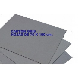 CARTON GRIS 2 MM 70X100...