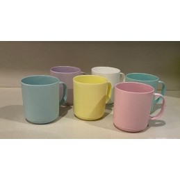 TAZA PLASTICA COLOR 350CC -...