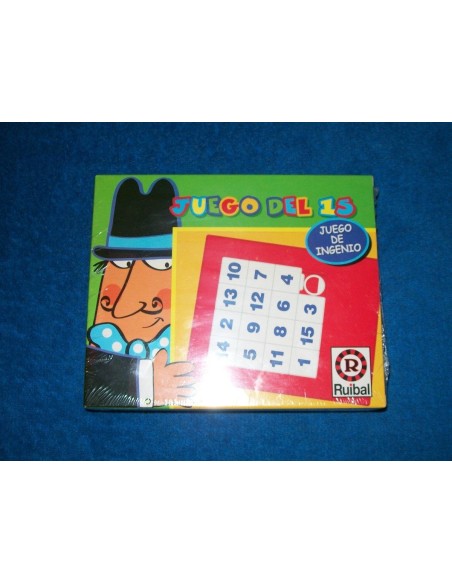 JUEGO DEL 15 R.H  12486 - Codigo: 17245